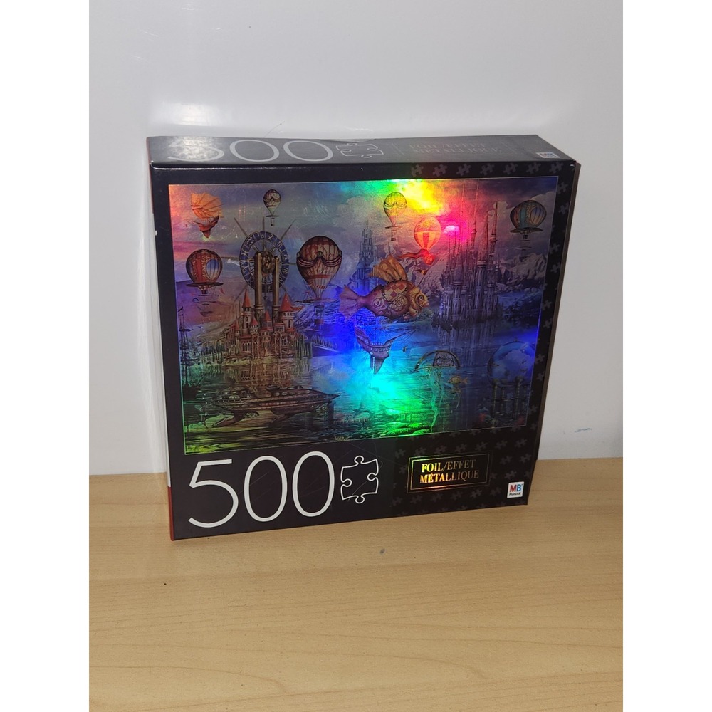 Foil Effet Metallique 500 Piece Puzzle SpinMaster~NEW/SEALED BOX